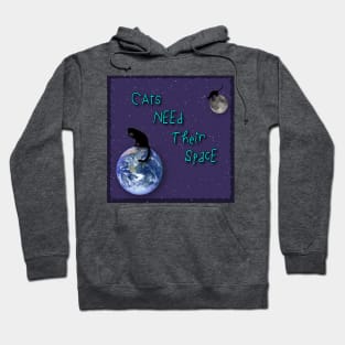 Cats need their space Hoodie